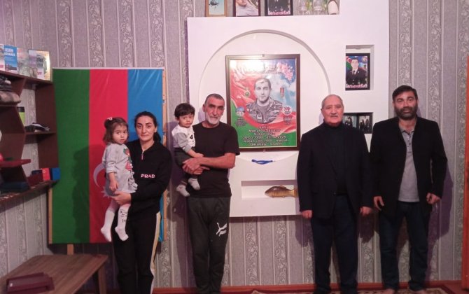 Millət vəkili ikinci Qarabağ Müharibəsi Şəhidlərinin ailələrini ziyarət edib