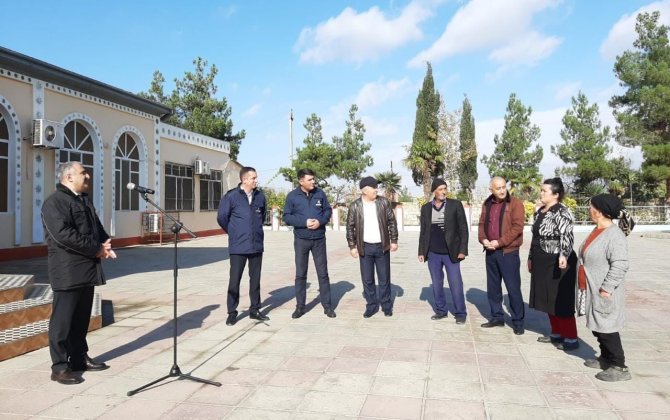 Həftənin ilk  “Açıq mikrofon” aksiyası Hacıqabulda keçirildi - FOTOLAR