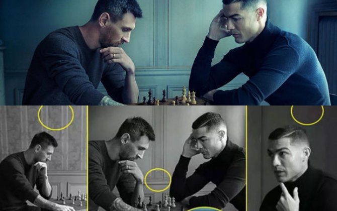 Ronaldu və Messinin birgə fotosunun arxasındakı məyusedici həqiqət üzə çıxdı -FOTO