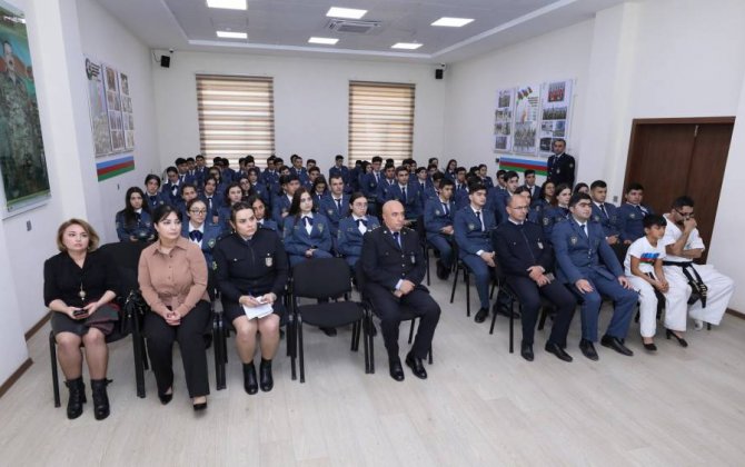 Gömrük Akademiyasında narkomaniyaya qarşı mübarizə ilə bağlı tədbir keçirilib - FOTOLAR