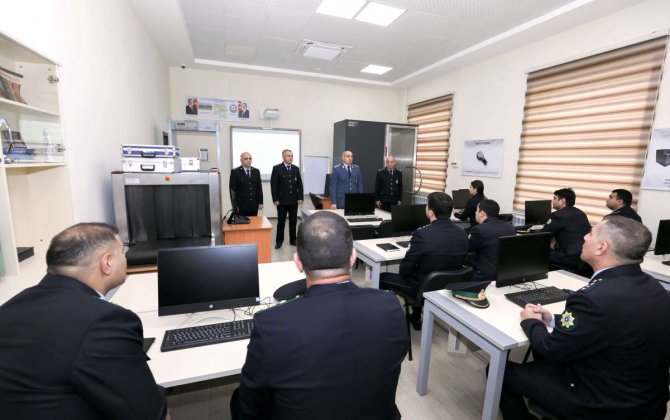 Gömrük Akademiyasında xüsusi təlim keçirilib