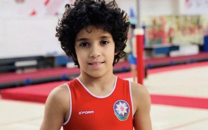 Azərbaycanın idman gimnastı Rusiyada qızıl medal qazanıb - FOTO/VİDEO