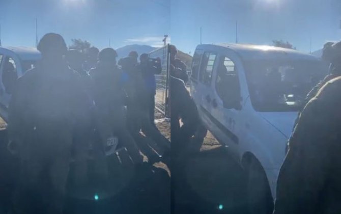 Rusiya sülhməramlısı “Report”un avtomobilinə avtomat silahla zərər yetirib - YENİLƏNİB + VİDEO