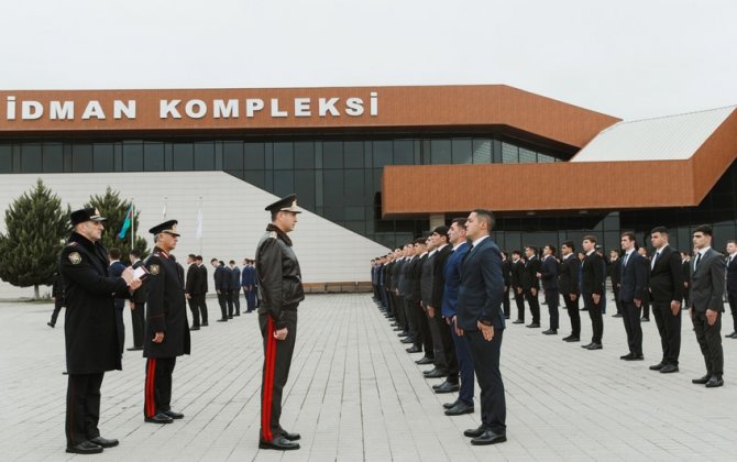 Vilayət Eyvazov Xaçmazda sıra baxışı keçirib