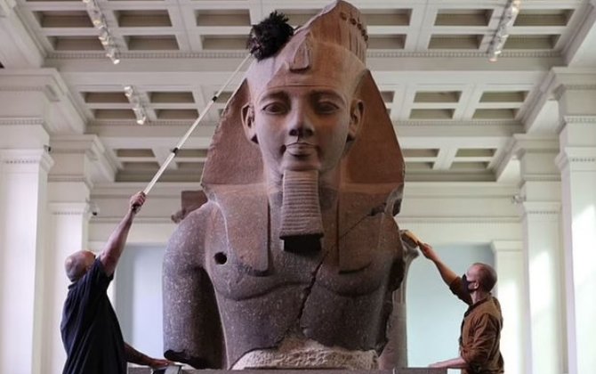 II Ramzesin üzü ölümündən 3 200 il sonra bərpa edilib - FOTO