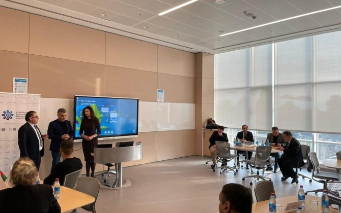 “Media Menecmenti” təlimlərinə başlanıldıxa0- FOTOLAR