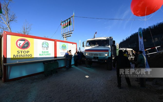 Rusiya sülhməramlılarına məxsus 1 təminat avtomobilinin hərəkət etməsinə şərait yaradılıb