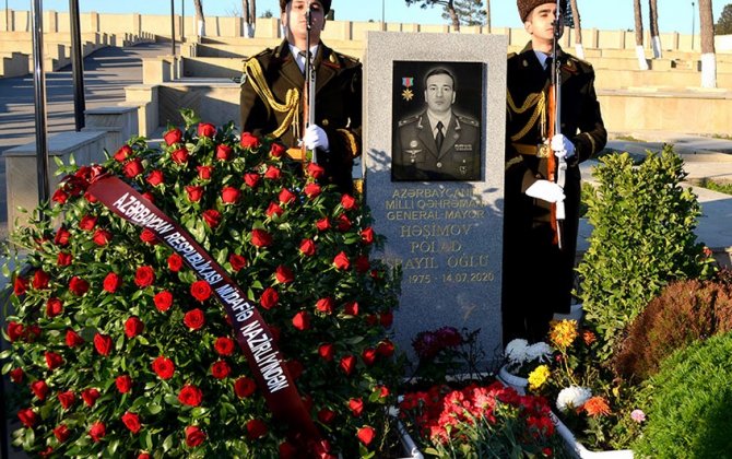 ​General-mayor Polad Həşimovun xatirəsi yad edildi - FOTO/VİDEO