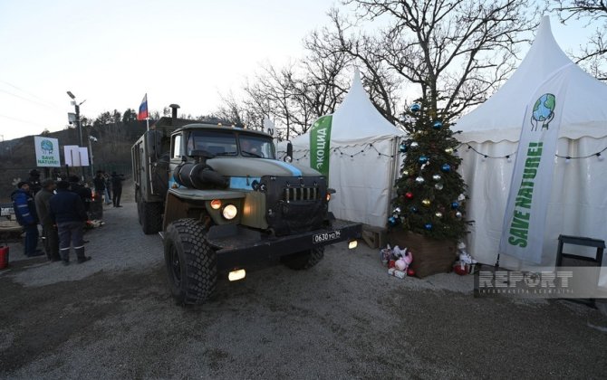 Bu gün Xankəndi-Laçın yolundan keçən avtomobillərin sayı 16-ya çatdı - YENİLƏNİB