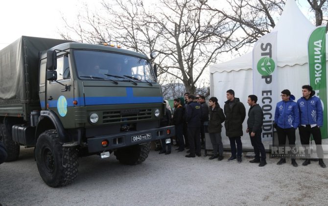 Sülhməramlıların daha dörd avtomobili aksiya keçirilən ərazidən maneəsiz hərəkət edib