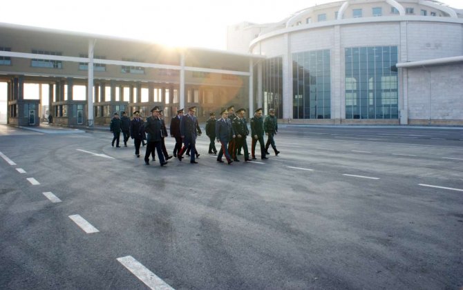 DSX və DGK rəhbərliyi Naxçıvandakı sərhəd-gömrük buraxılış məntəqələrində olub - FOTO