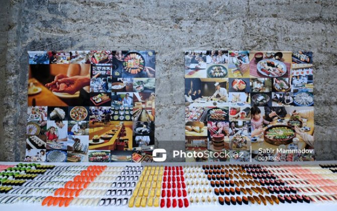 Bakıda suşi sərgisi - FOTOREPORTAJ
