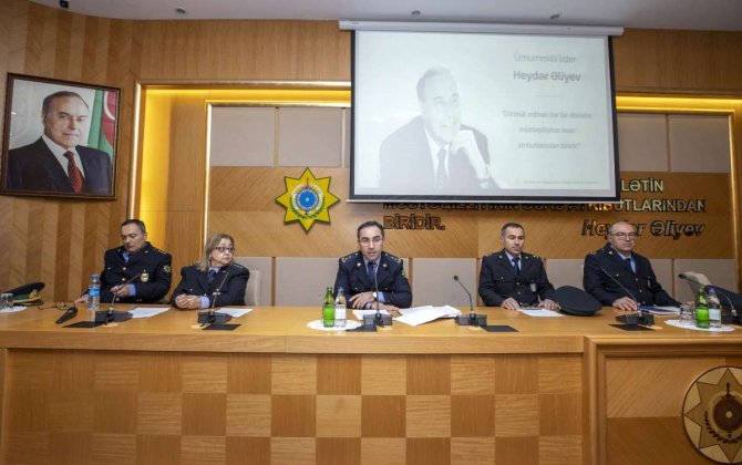 “Psixotrop maddələr, yeni növ sintetik narkotik vasitələr, hallüsinogenlər və prekursorlar” mövzusunda təlim - FOTO