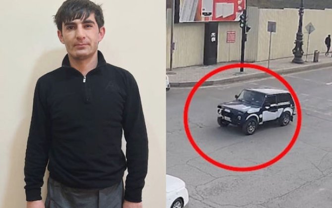 “Şıkı” ləqəbli avtoxuliqan saxlanıldı - FOTO/VİDEO