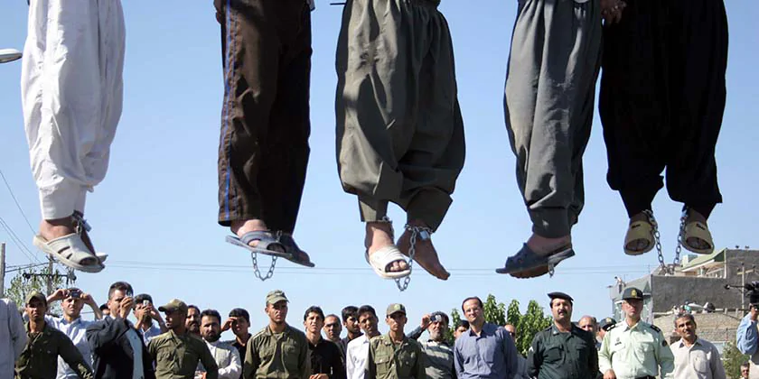İranda icra edilən edamlar sayına görə yalnız Çindən geridədır: 