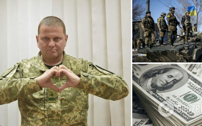 Ukraynanın Baş Komandanı özünə miras qalmış 1 milyon dolları orduya bağışladı...