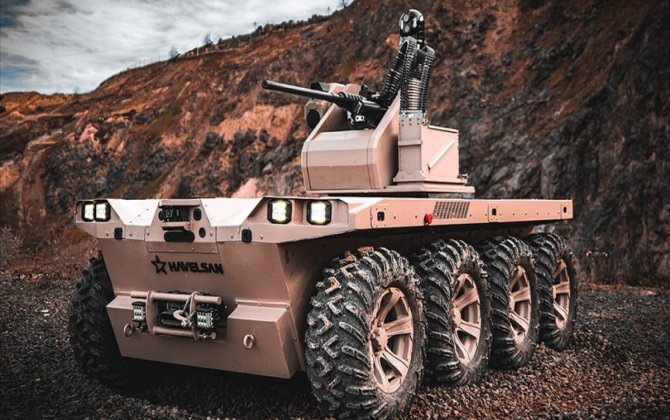 Türkiyənin pilotsuz quru vasitəsi Kapgan ilk dəfə atəş sınağı edib