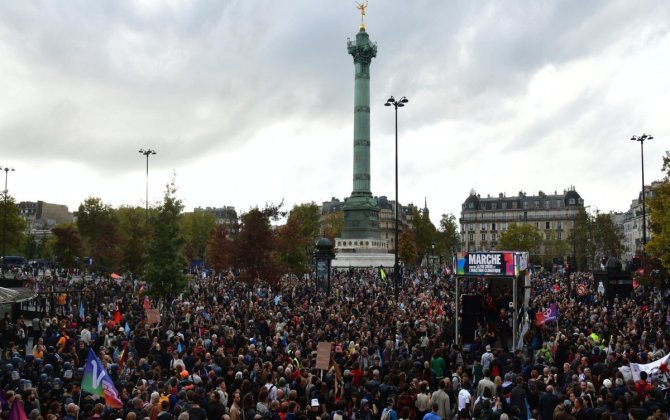 Fransada yanvarın 31-də 200-dən çox etiraz aksiyasının keçirilməsi planlaşdırılır