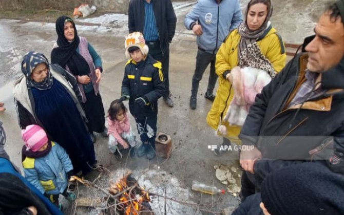 Sakinlər: “Çadırlar çatışmır, əhali şəhəri tərk edir” - FOTO