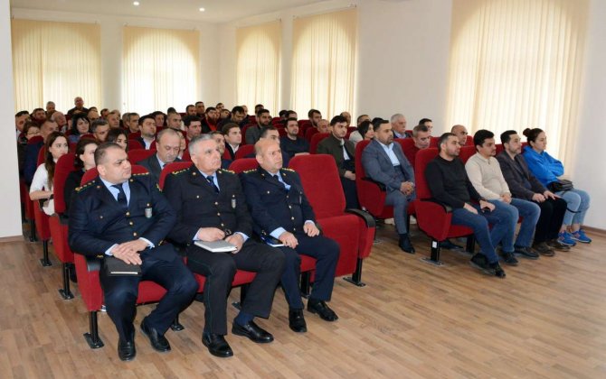 Xarici ticarət iştirakçıları ilə növbəti görüş Sumqayıt Baş Gömrük  İdarəsində keçirilib - FOTO