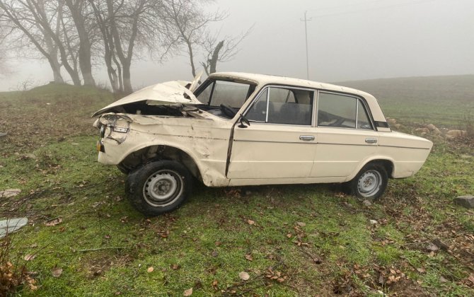 Sabirabadda avtomobil piyadanı vurub