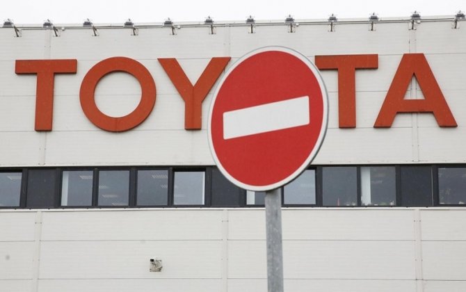 “Toyota” Rusiyaya avtomobil detalları göndərmir