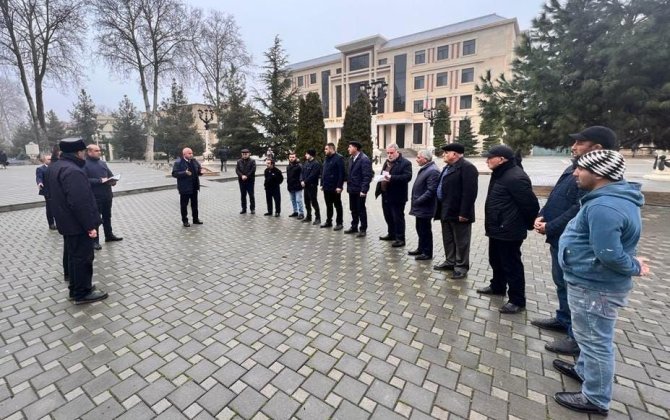 Tərtərdəki “Açıq mikrofon” aksiyasında 11 müraciət ünvanlandı - FOTOLAR