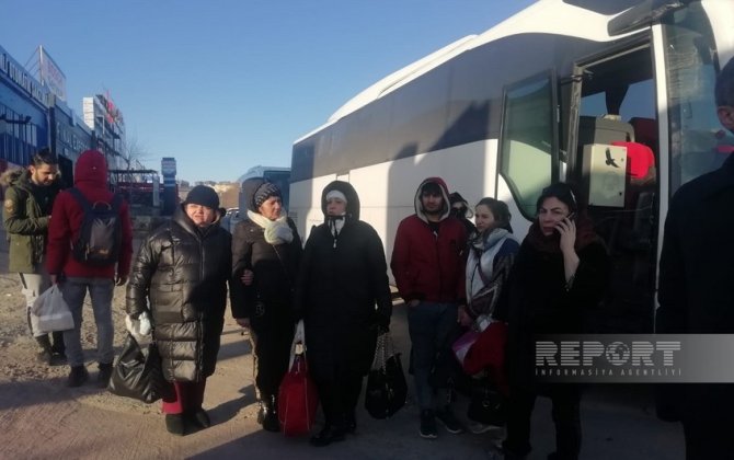 Azərbaycan vətəndaşlarıxa0Qaziantepdən avtobuslarla ölkəmizə yola salınır