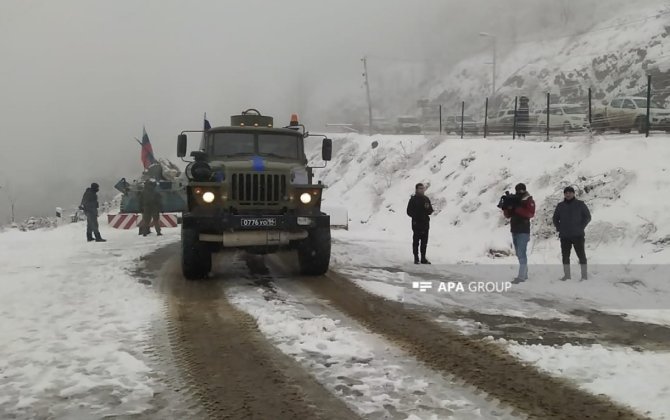 Laçın-Xankəndi yolundan RSK-nın daha bir maşın karvanı keçib -xa0VİDEO/FOTOxa0-xa0YENİLƏNİB