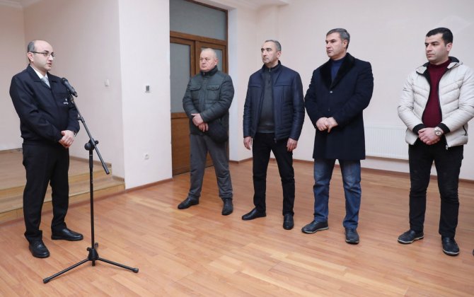 Sahibkarlarla növbəti görüş Mingəçevir şəhərində keçirildi - FOTO