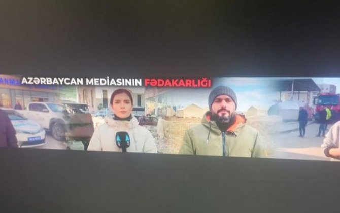 “Report”un zəlzələ bölgəsindəki əməkdaşı hansı şəraitdə çalışdıqlarını açıqlayır - VİDEO