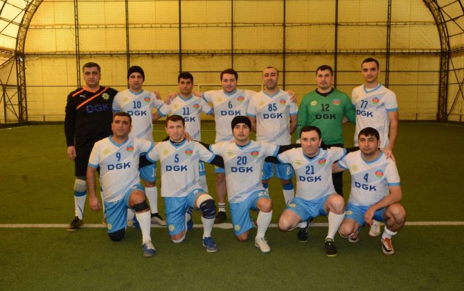 Dövlət Gömrük Komitəsinin komandası minifutbol turnirində play-off mərhələsinə vəsiqə qazanıb - FOTO