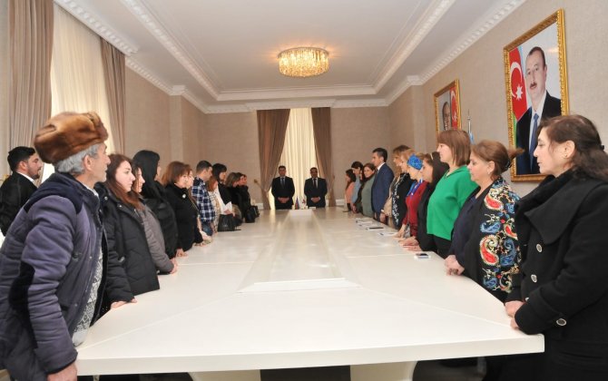 Ana Vətən Partiyasının Abşeron rayon təşkilatının bərpa konfransı keçirildi - FOTOLAR