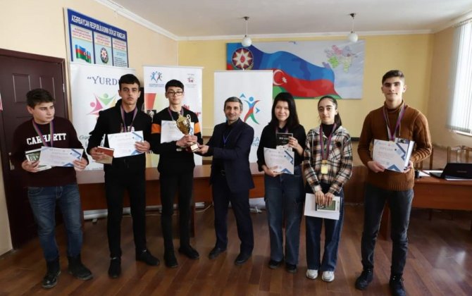 “Mənim Azərbaycanım” intellekt marafonu bu dəfə Şabranda təşkil olunub
