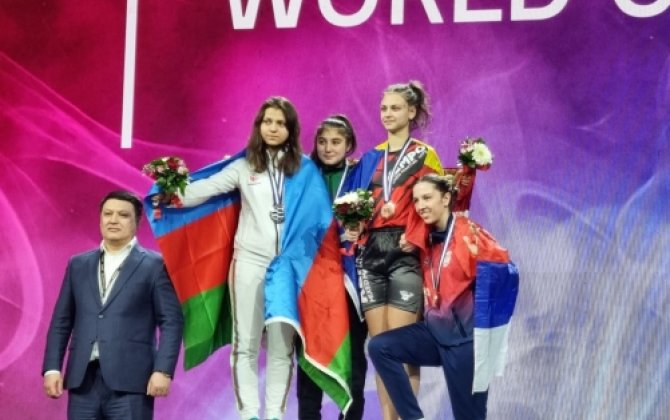 Qadın idmançımız MMA idman növü üzrə dünya çempionatında gümüş medal qazanıb