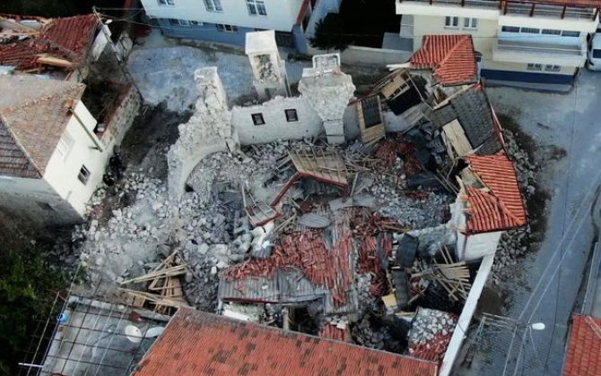 Türkiyədə dünyanın ən müqəddəs ziyarətgahlarından biri tamamilə dağıldı - FOTO/VİDEO