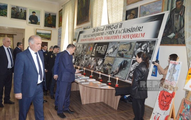 Astarada Xocalı faciəsinin ildönümü qeyd edilib