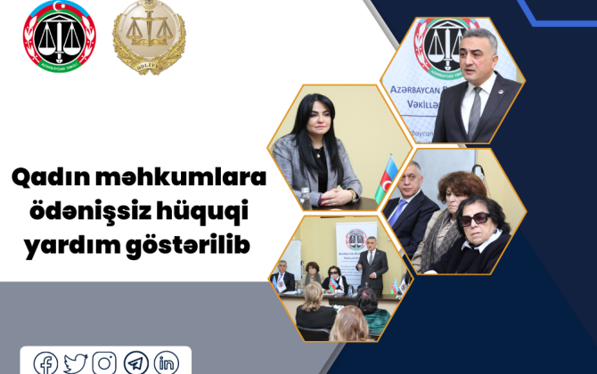Probasiya qeydiyyatında olan qadın məhkumlarla görüş keçirilib