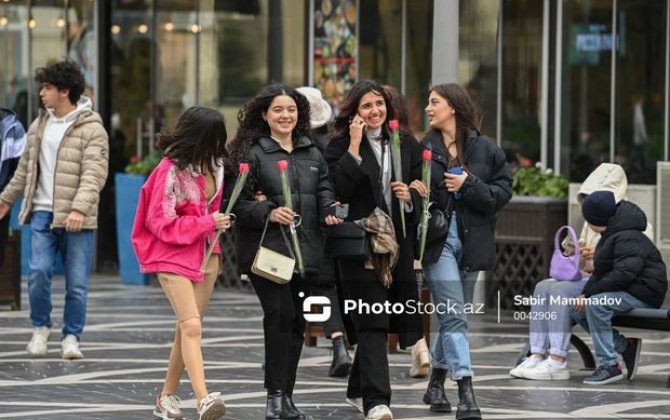 Bakı sakinlərinin 8 Mart əhvali-ruhiyyəsi - FOTOREPORTAJ