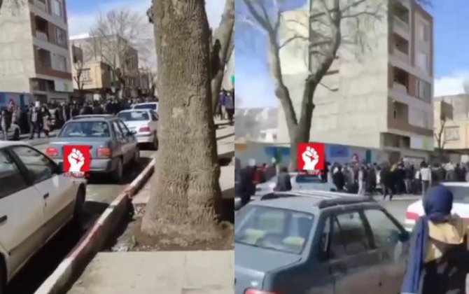 Güney Azərbaycanda yenidən etirazlar baş qaldırdı - VİDEO