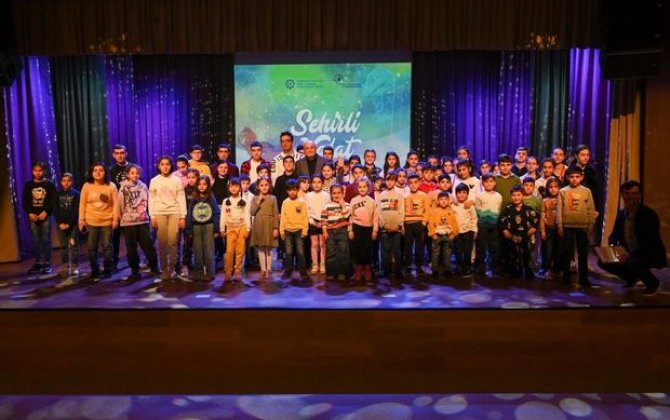 “Sehrli xalat” filminin qəhrəmanları inklüziv mərkəzdə - FOTO