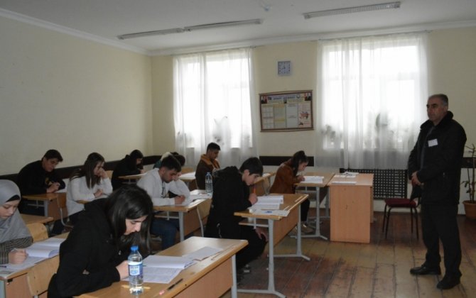 Quba, Qusar və Şabran rayonlarından 3205 şagird buraxılış imtahanlarında iştirak edib