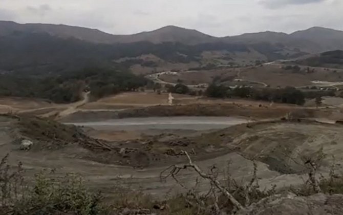 Laçın Beynəlxalq Hava Limanının tikintisi üçün dağlar belə partladılır - VİDEO