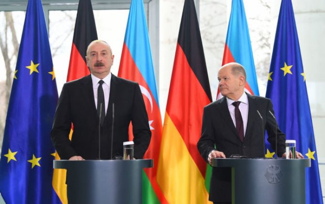 Azərbaycan Prezidenti və Almaniya Kansleri birgə mətbuat konfransı keçiriblər - YENİLƏNİB