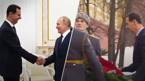 Əsəd Moskvaya gələrək Putinin repertuarını ifa edib