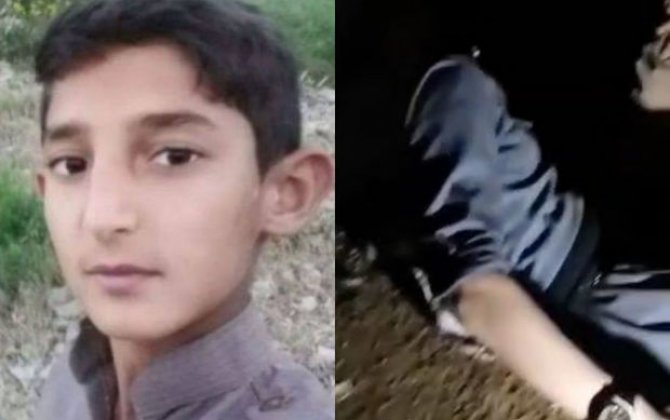 İranda sərhəd bölgəsində belində yük daşıyan 14 yaşlı oğlan güllələnib - FOTO/VİDEO
