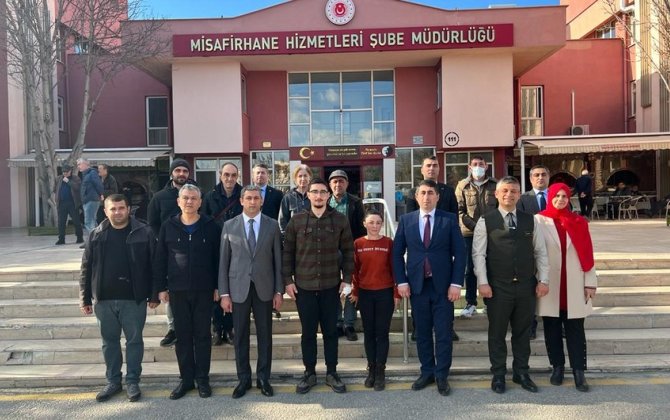 Səfirlik əməkdaşları Türkiyədə müalicə alan müharibə iştirakçılarını, hərbçiləri ziyarət edib - FOTO