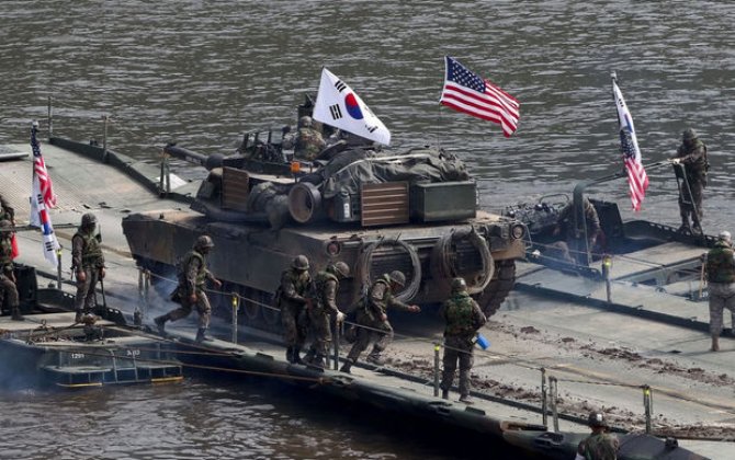 Cənubi Koreya ABŞ ilə ən böyük canlı atəş təlimi keçirəcək