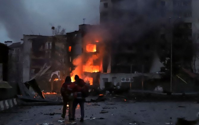 Melitopolda partlayış baş verib