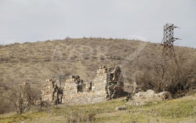 Zəngilan rayonunun Şəfibəyli kəndi - FOTO